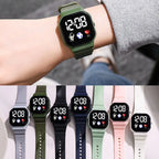 Kids Watch Sport LED Digital Watches Football Silicone Strap Waterproof Electronic Wristwatch for Children Boys Girls Gifts