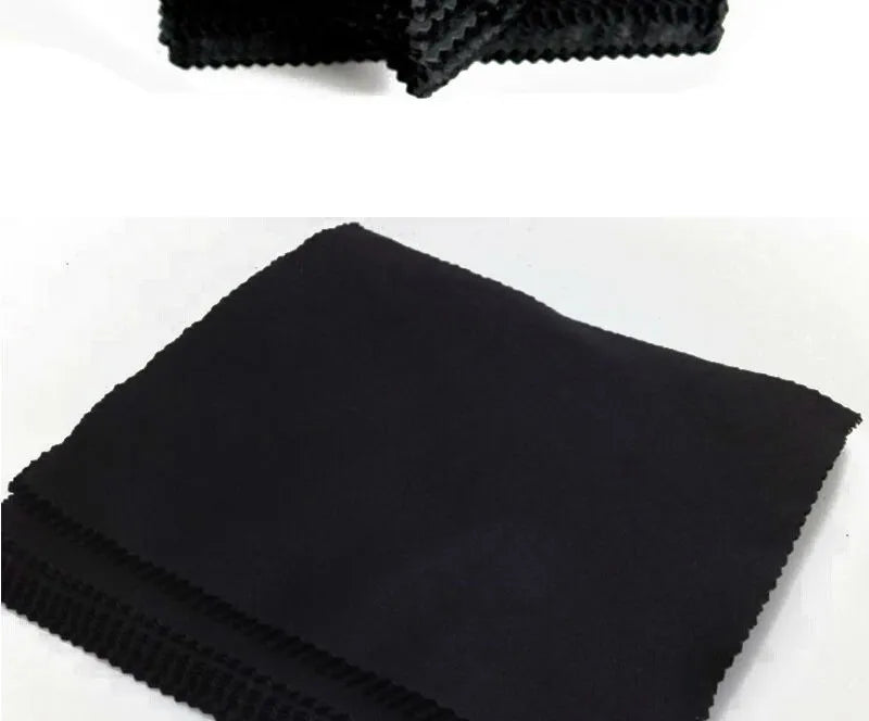 1/20/100/300 pcs/lot Black Microfiber Sunglasses Eyeglasses Cleaning Cloth 13*13cm Glasses Eyewear Clean Lens Cloth 2030