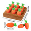Dog Snuffle Mat Funny Interactive Enrichment Toys Carrot Puzzle Nosework Feed Games Pets Dog Activities For Boredom Relief