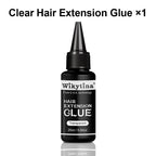 2025 Original V UV Light Hair Extension Kit Complete Set with Long-Lasting UV Glue and  Remover Machine - Salon Styling Tools