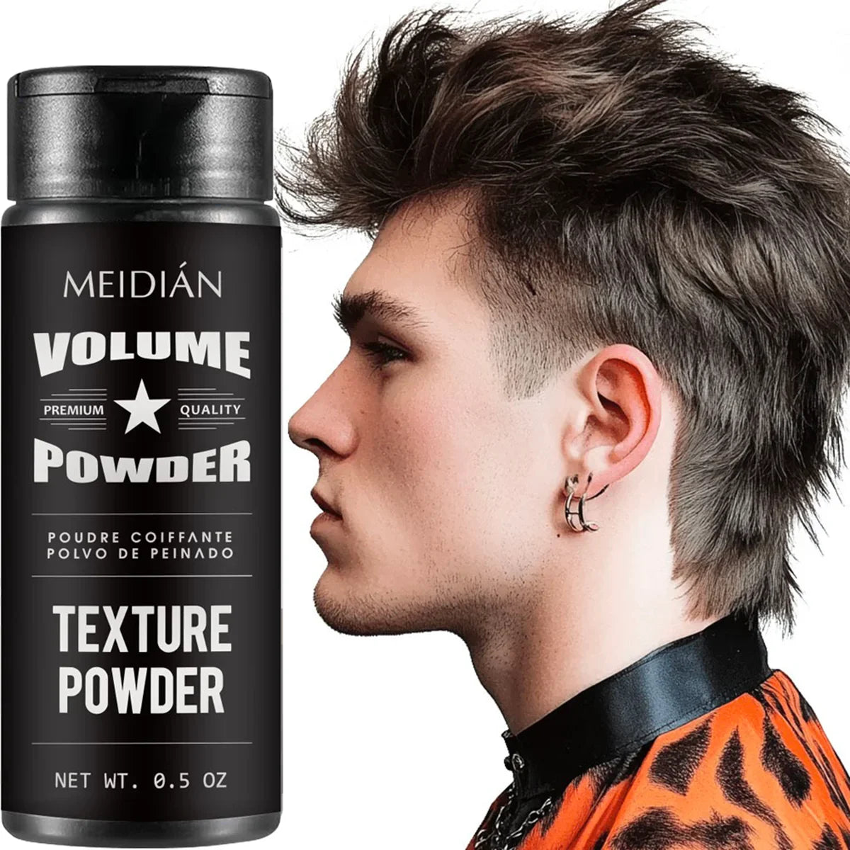 Volumizing Hair Styling Powder – Oil Control, Quick Set, DIY-Friendly,Long-Lasting Hold for Men & Women,Certified,Non-Irritating Imagen principal del producto