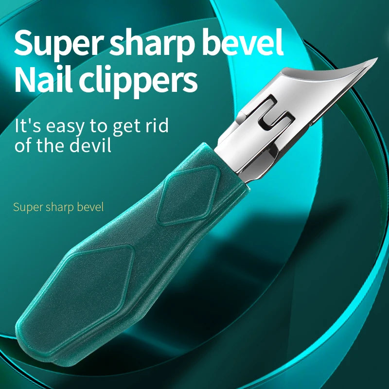 Toenail Clipper For Ingrown Or Thick Toenails Toenails Trimmer Professional Podiatrist Toenail Nipper With Stainless Steel Ultra Imagen secundaria del producto