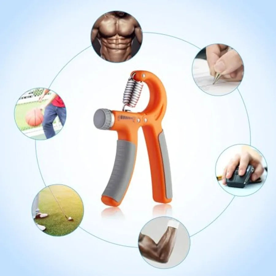 Hand Grip Trainer Gripper Strengthener Resistance Gym Wrist Strength Exerciser Image secondaire du produit