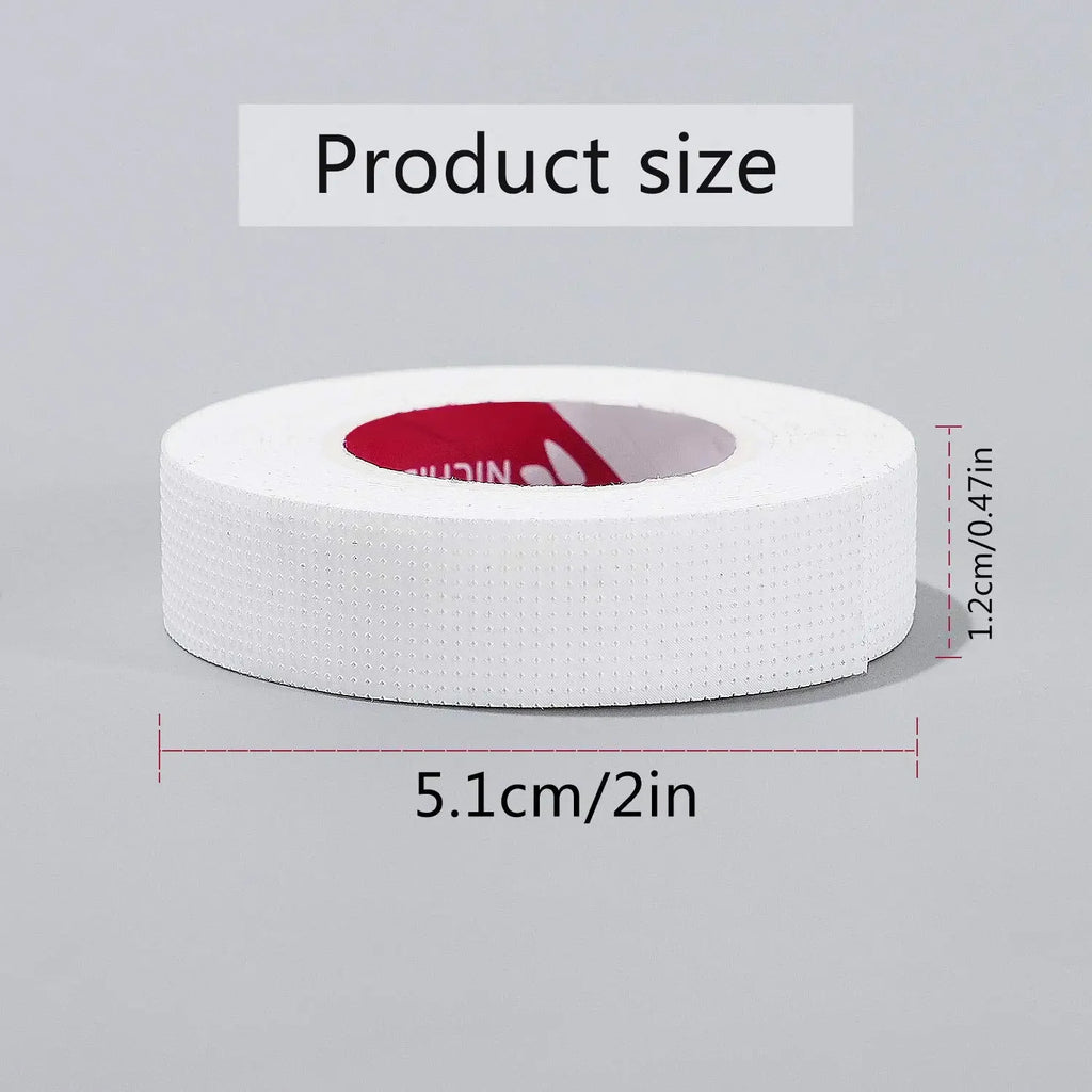 6 Rolls Japanese Insulating Tape for Eyelash Extension Lint Free Under Eye Pads Breathable Non-woven Tape Paper Eyelash Patch