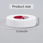 6 Rolls Japanese Insulating Tape for Eyelash Extension Lint Free Under Eye Pads Breathable Non-woven Tape Paper Eyelash Patch