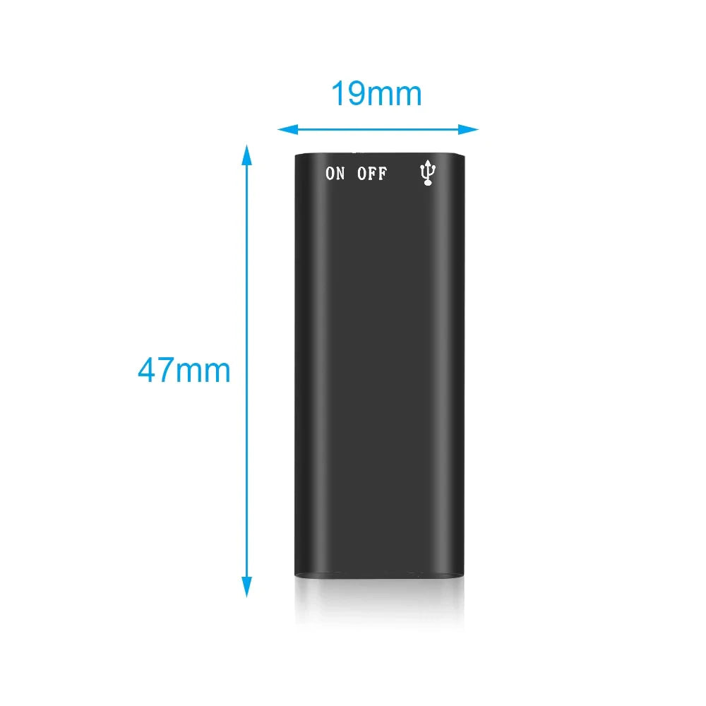 High Quality 3-in-1 Mp3 Player Professional Voice Digital Audio Mini Voice Recorder 192Kbps Recording WAV for Study Meeting Use