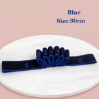 Fitness Exercise Women Man Latin Dance Elastic Stretch Belt Exercise Pull Strap Sports Yoga Resistance Band For Body Building