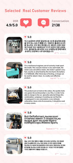 CENRR 998000PA Car Vacuum Cleaner Powerful Portable HandHeld Vacuum Cleaner For Car Wireless Cleaner Robot Car Accessories