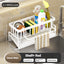 Kitchen Sponge Holder Stainless Steel Sink Drain Rack Soap Drainer Towel Rack Shelf Organizer bathroom Storage Accessories