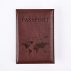 Passport Holder Wallet Cover Travel Essentials Pu Leather Card Case International Travel Accessories for Women/Men