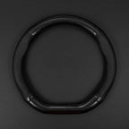 Universal Car Steering Wheel Cover Carbon Fiber Leather Three-dimensional Anti Slip, Timple And Fashionable Car Accessories