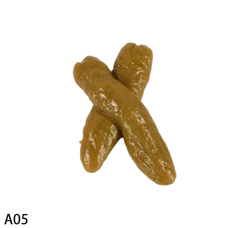 Realistic Shit Safe And Soft Plastic Fake Poop Funny Tricky Toys Pranks Gag Joke Games Party Gift Antistress Gadget Squish Toy