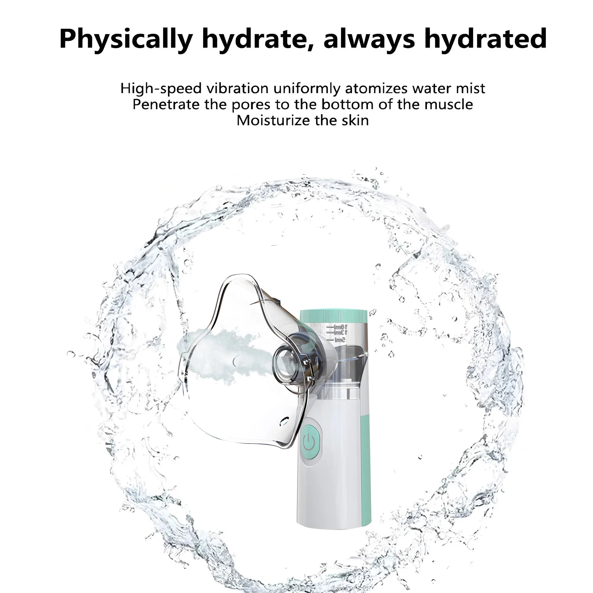 Portable Facial Sprayer Sprayer Face Steamer Air Humidifier Nebulizer Hydrating Anti-aging Wrinkle Women Beauty Skin Care