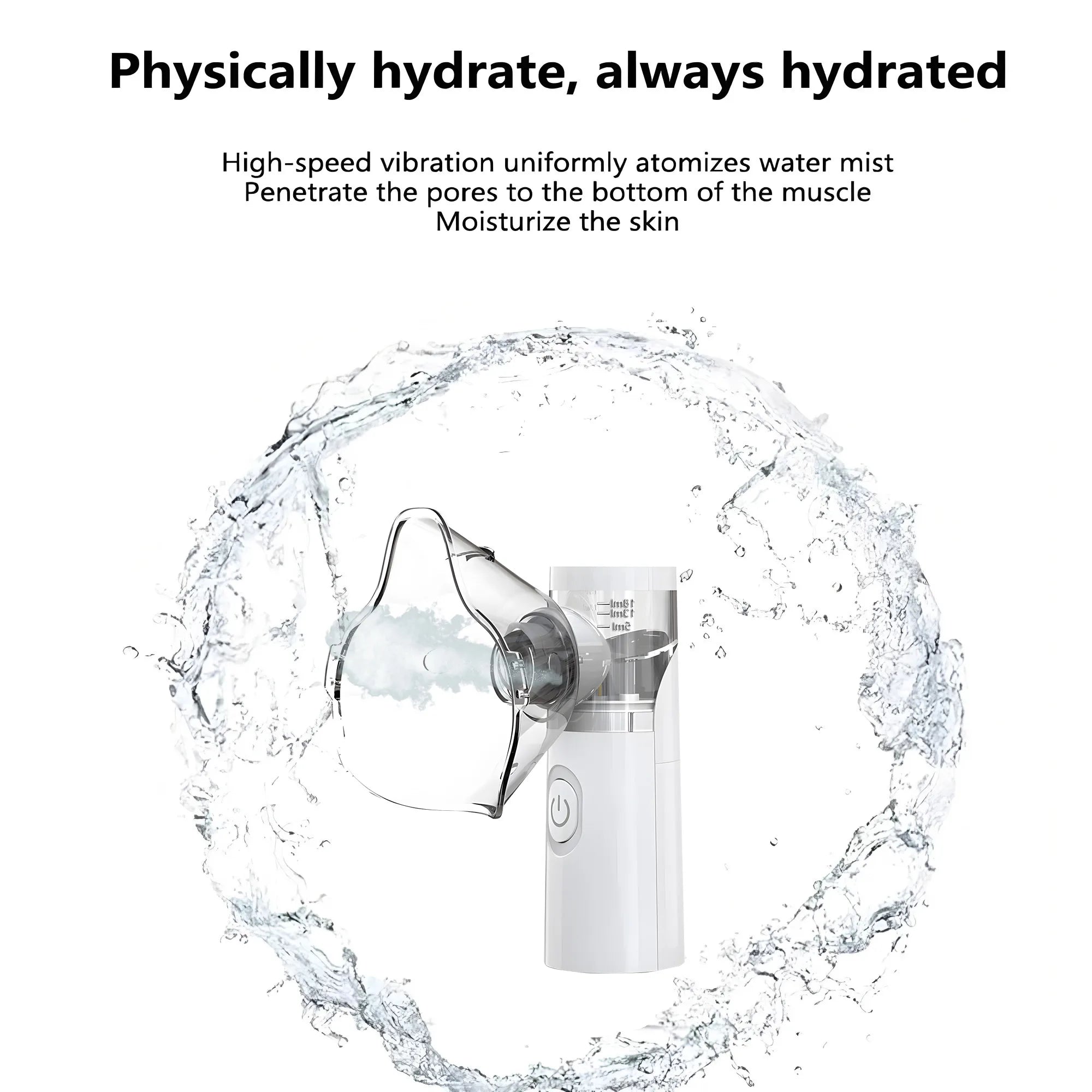 Portable Facial Sprayer Sprayer Face Steamer Air Humidifier Nebulizer Hydrating Anti-aging Wrinkle Women Beauty Skin Care