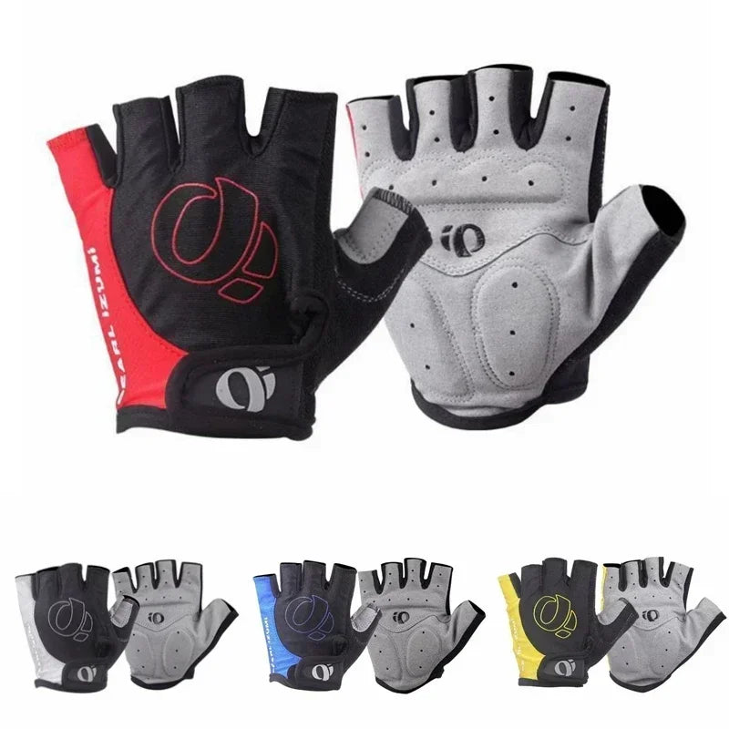 Cycling Gloves Half Finger Gel Anti-Slip Anti-Sweat Road Bike Gloves for Men Mtb Gloves Half Finger Gel Cycling Equipment Image principale du produit