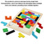 Colorful wooden puzzle toys Tangram Montessori materials children's puzzle toys Building blocks Children's learning toys