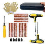 Car Motorcycle Tire Repair Kit Puncture Plug Tools Tyre Puncture Emergency for Tire Strips Stirring Glue Repair Tool Kit