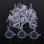 100pcs/lot Plastic Small Funnels For Perfume Mini Liquid Oil Funnels Kitchen Gadget Empty Bottle Packing Tools