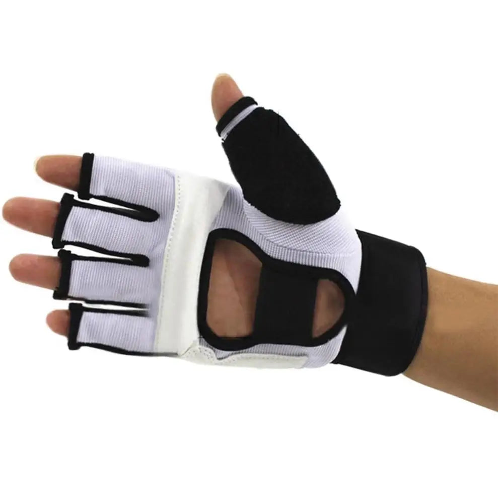New Half Finger Boxing Gloves Men Taekwondo Gloves Foot Protector Karate Muay Thai Training Workout Gloves Kids