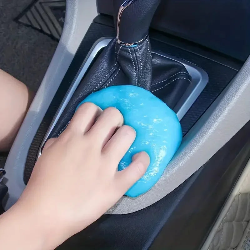 70g Car Cleaning Gel Slime Magic Mud Automobile Air Vent Computer Keyboard Dirt Dust Remover Gel Car Wash Interior Cleaning Tool Imagen secundaria del producto