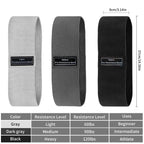 Resistance Bands, Fabric Workout Bands for Women & Men, Cloth Booty Resistance Loop Bands, Thick Squat Bands for Butt/Legs/Thigh