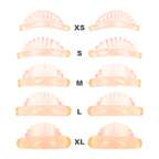 5Pairs Eyelash Perm Pads Silicone Lash Lifting Rods Shell-shape 3D Eyelash Extension Curler Lash Perm Shield Makeup Accessorie