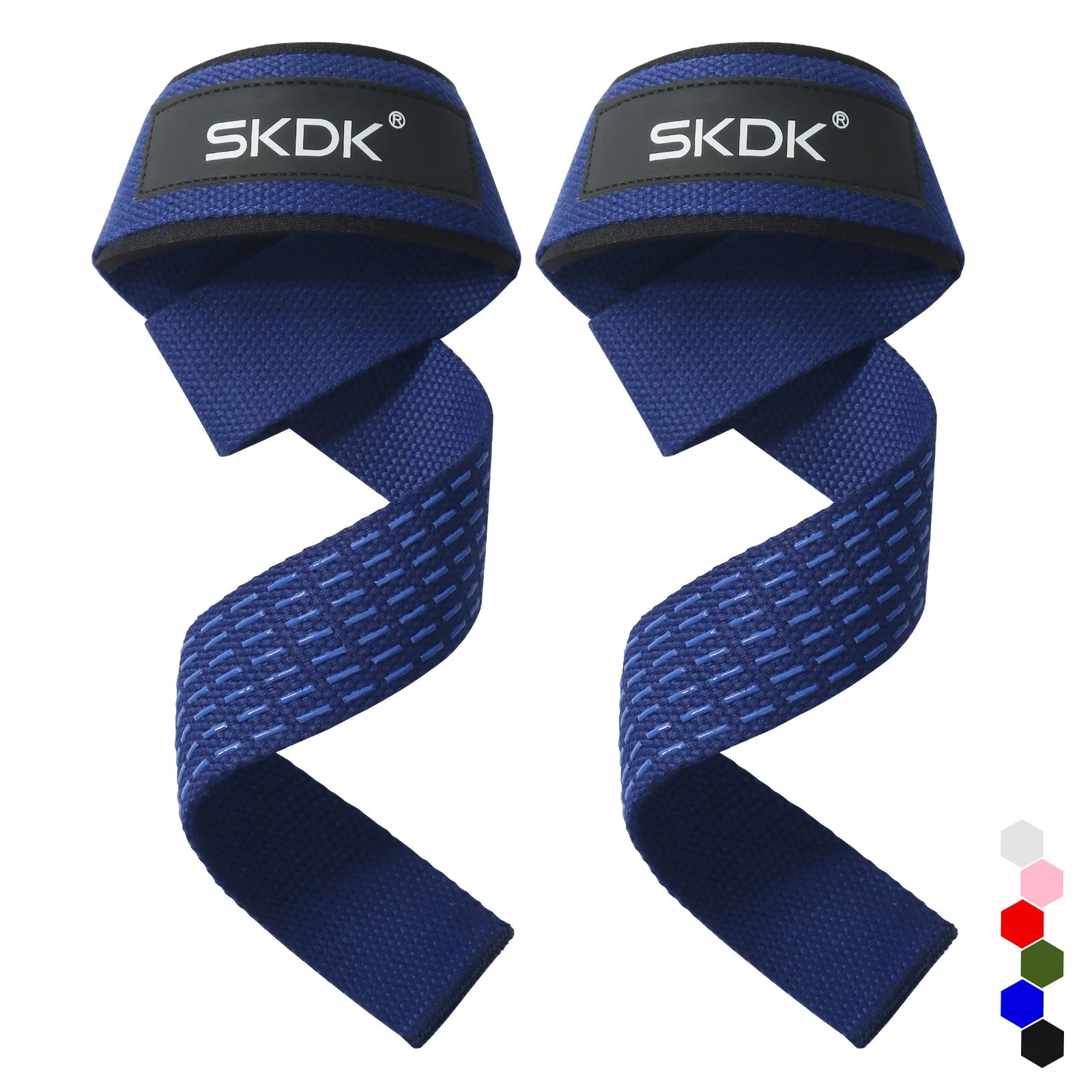 Weightlifting Wrist Straps Strength Training Adjustable Non-slip Gym Fitness Lifting Strap Wrist Support Grip Band Image principale du produit
