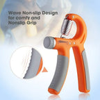 Hand Grip Trainer Gripper Strengthener Resistance Gym Wrist Strength Exerciser