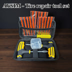 Emergency Roadside Tire Repair Kit - Universal for All Vehicles (Car, Motorcycle, Truck, RV)