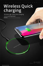 New Wireless Charger For iPhone 17 16 15 14 13 Pro Max Induction Fast Charging Pad Dock Station For Samsung S24 Xiaomi Huawei