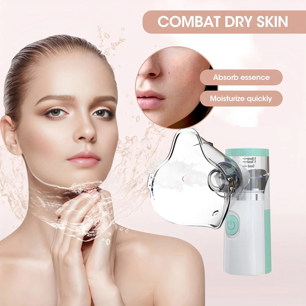 Portable Facial Sprayer Sprayer Face Steamer Air Humidifier Nebulizer Hydrating Anti-aging Wrinkle Women Beauty Skin Care