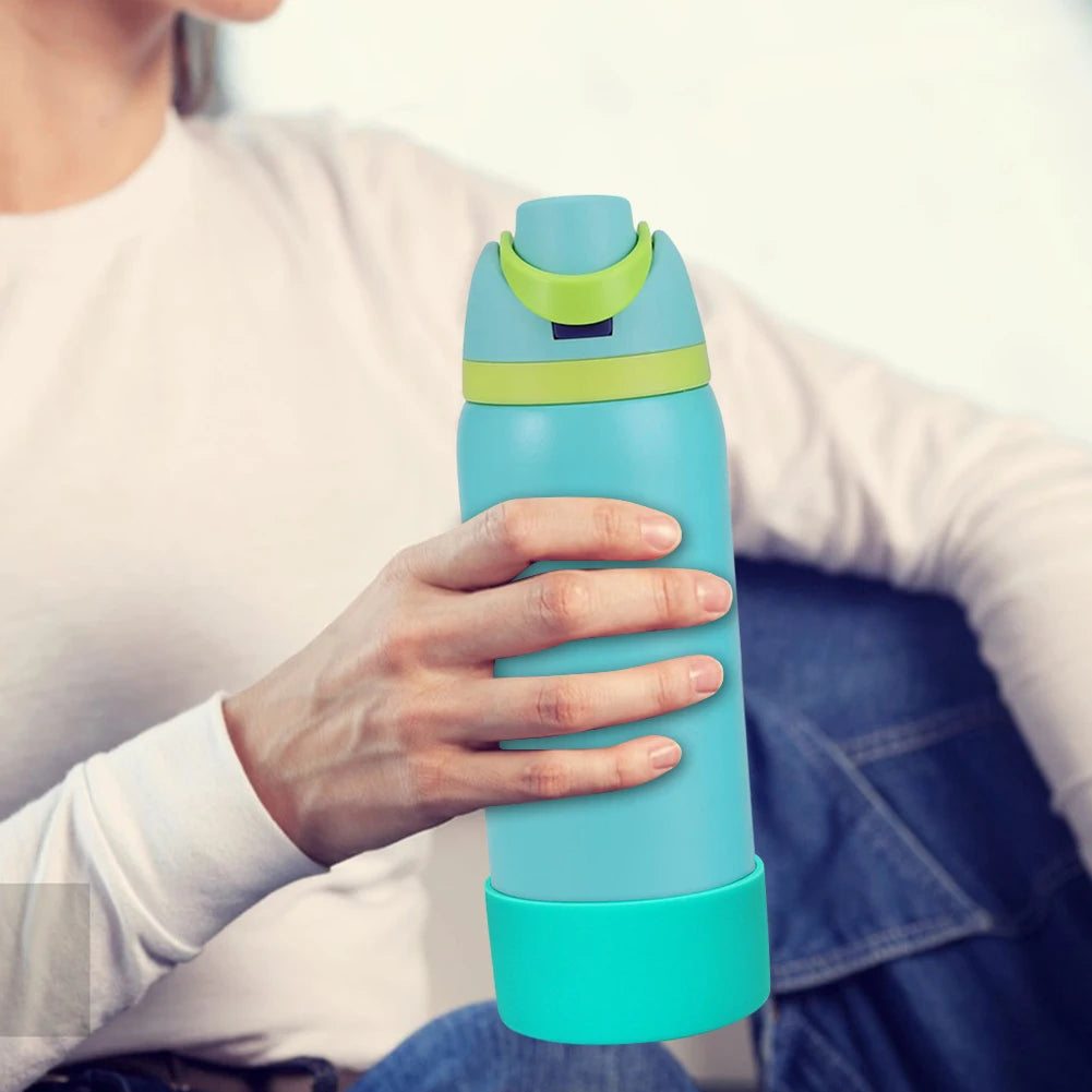 32oz Silicone Water Bottle Boot Anti-Slip Bottom Cover Bottom Protector Protective Bottom Base for Owala Flask Water Bottle