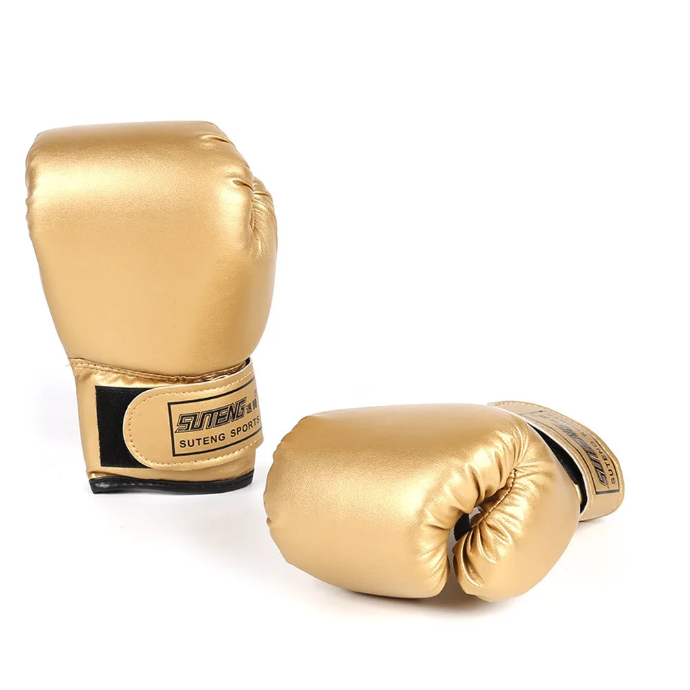 2PCS Kids Boxing Gloves Children Punch Training Sparring Kickboxing Fighting Fitness Mitts Hitting Hand Protector for Boys Girls