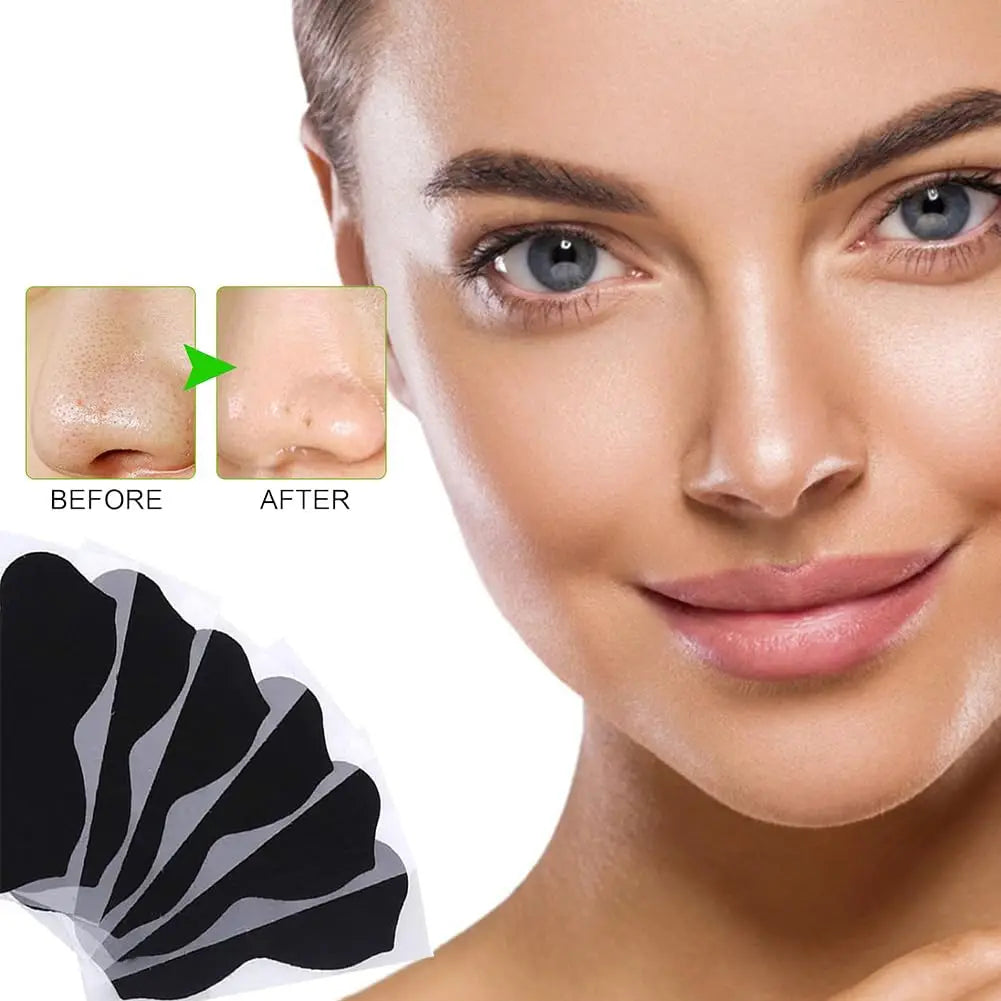 100/50/10 Pieces Of Nose Cleaning Stickers, Remove Blackheads And Acne, Deep Clean Pores, Absorb Oil And Dirt, Nose Mask Sticker