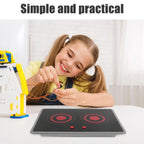 Kids Play Kitchen Appliance Realistic Induction Stove With Sound & Light Pretend Play Kitchen Toy For Toddler Operated Models