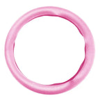 Car Silicone Steering Wheel Cover Men's And Women's Summer Fashion Sweat Wicking Non-slip All-season Model Thin And Soft