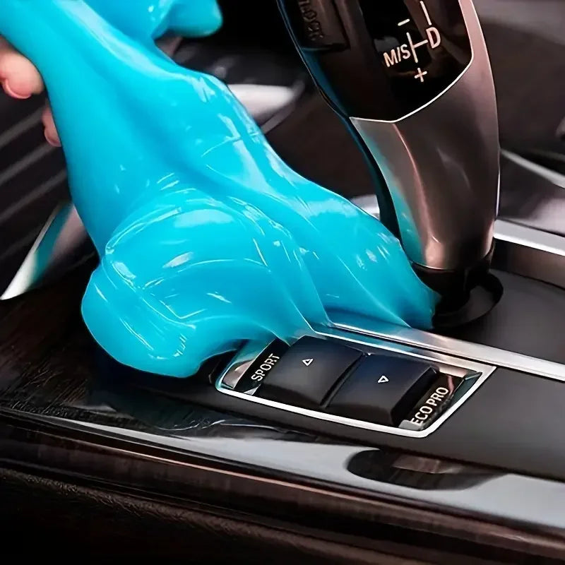 70g Car Cleaning Gel Slime Magic Mud Automobile Air Vent Computer Keyboard Dirt Dust Remover Gel Car Wash Interior Cleaning Tool Imagen principal del producto