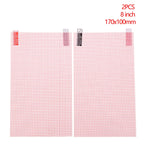 2pcs Universal Screen Protector 5/6/7/8/9/10 Inch Smart Phone Tablet GPS Anti-dust Anti-scratch Protective Film