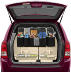 Versatile Oxford Cloth Car Trunk Storage Bag Rear Seat Back Hanging Vehicle Organizer Box for Automobile Interior