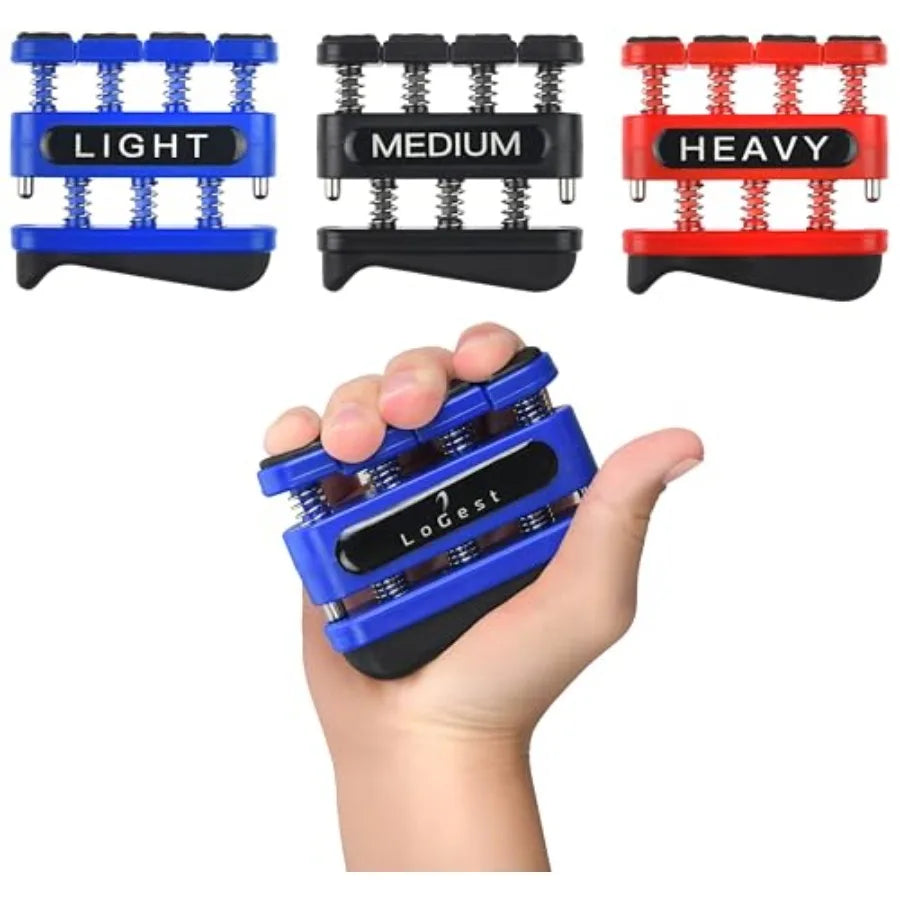 Finger Strengthener for Musician Rock Climbing Therapy - Silicone Hand Grip Exerciser for and Hand Strength Training - Image principale du produit