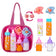 Large size Baby Doll Feeding Bottle Set Baby Care Toy Stroller 2pcs Milk And Juice Bottles With Toy Pacifier For Baby Dolls
