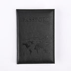 Passport Holder Wallet Cover Travel Essentials Pu Leather Card Case International Travel Accessories for Women/Men