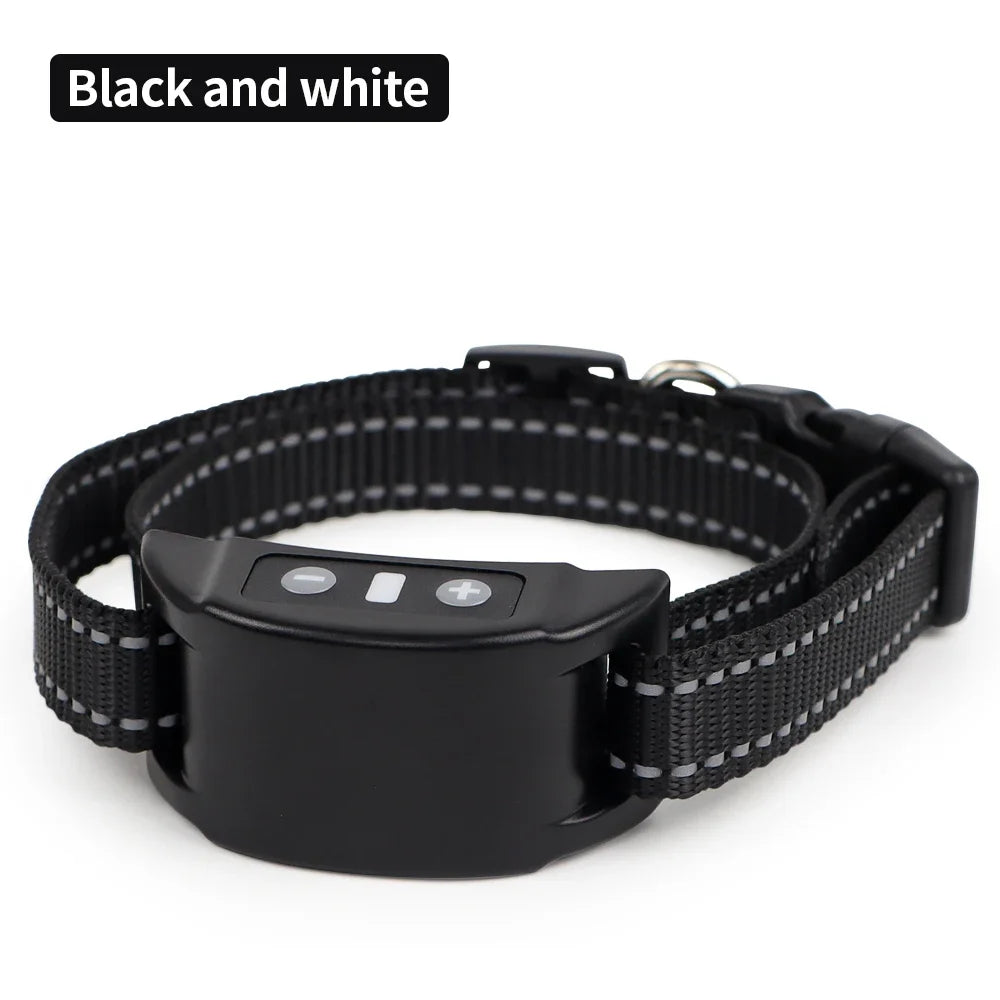 Dog Training Collar Anti-barking Collar Automatic Anti Bark Dog Collar USB Rechargeable Dog Trainer Electric Shock Beep