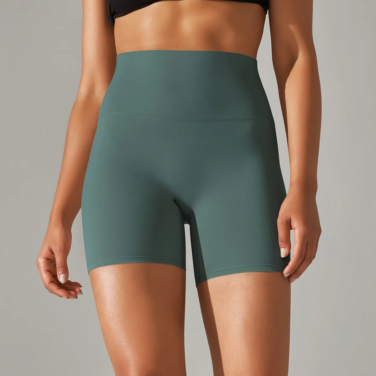 Yoga Shorts Women Fitness Shorts Running Cycling Shorts Breathable Sports Leggings High Waist Summer Workout Gym Shorts Main image