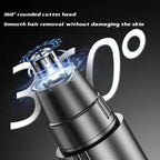 1 PCS Black Electric Nose Hair Trimmer Ear and Nose Hair Trimmer Professional Painless Nose Hair Trimmer For MenAnd Women