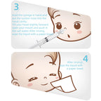 Baby Nose Cleaner 2Pcs Nasal Washer Needle Tube Washer 10ML Infant Nasal Aspirator Cleaner Syringe Washing Baby Care Tools
