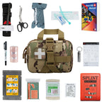 IFAK Trauma Kit First Aid Pouch Emergency Tourniquet Chest Seal Survival Gear and Equipment with Molle Car Travel Hiking