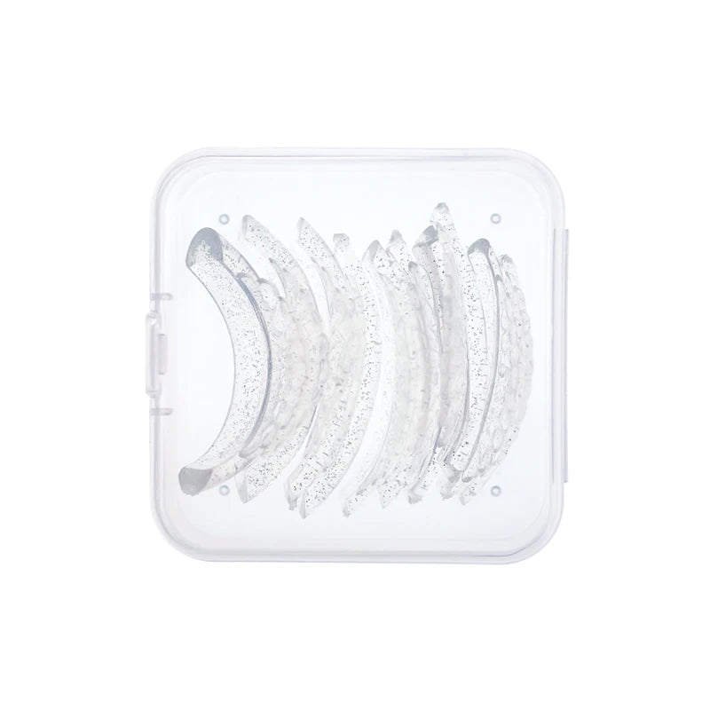 5Pairs Eyelash Perm Pads Silicone Lash Lifting Rods Shell-shape 3D Eyelash Extension Curler Lash Perm Shield Makeup Accessorie