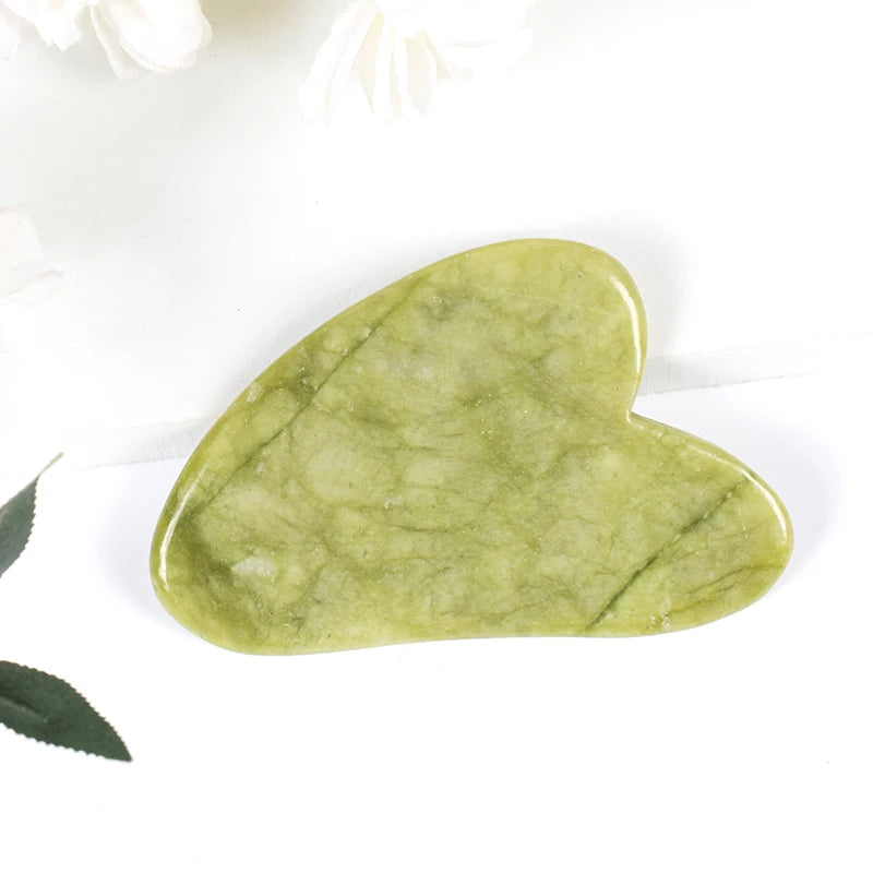 Natural Massager For Face Gouache Scraper Facial Massage Jade Guasha Scraper Gua Sha Skin Scraping Skincare SPA Dropshipping Image secondaire du produit