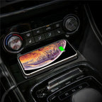 120W Wireless Charger Car Silicone Pad Stand For iPhone 17-12 Xiaomi Samsung Huawei Mobile Phone Fast Car Wireless Charging